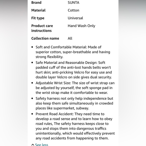 Children’s safety harness - Picture 5 of 6